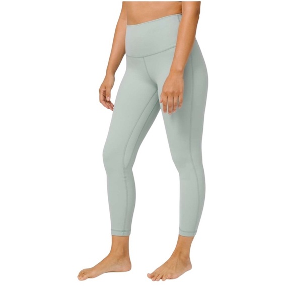 Lululemon - Align Pant II 25" Hazy Jade Leggings Sz 6 - Picture 1 of 8